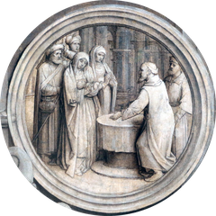 Roundel of the Presentation in the Temple, Isenbrant, Church of Our Lady, Bruges.